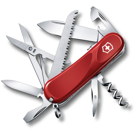 Swiss Army Brands 2024 Victorinox 2.3913.Seus2 Evolution S17 Red 85Mm VIC-2.3913.SE-X2